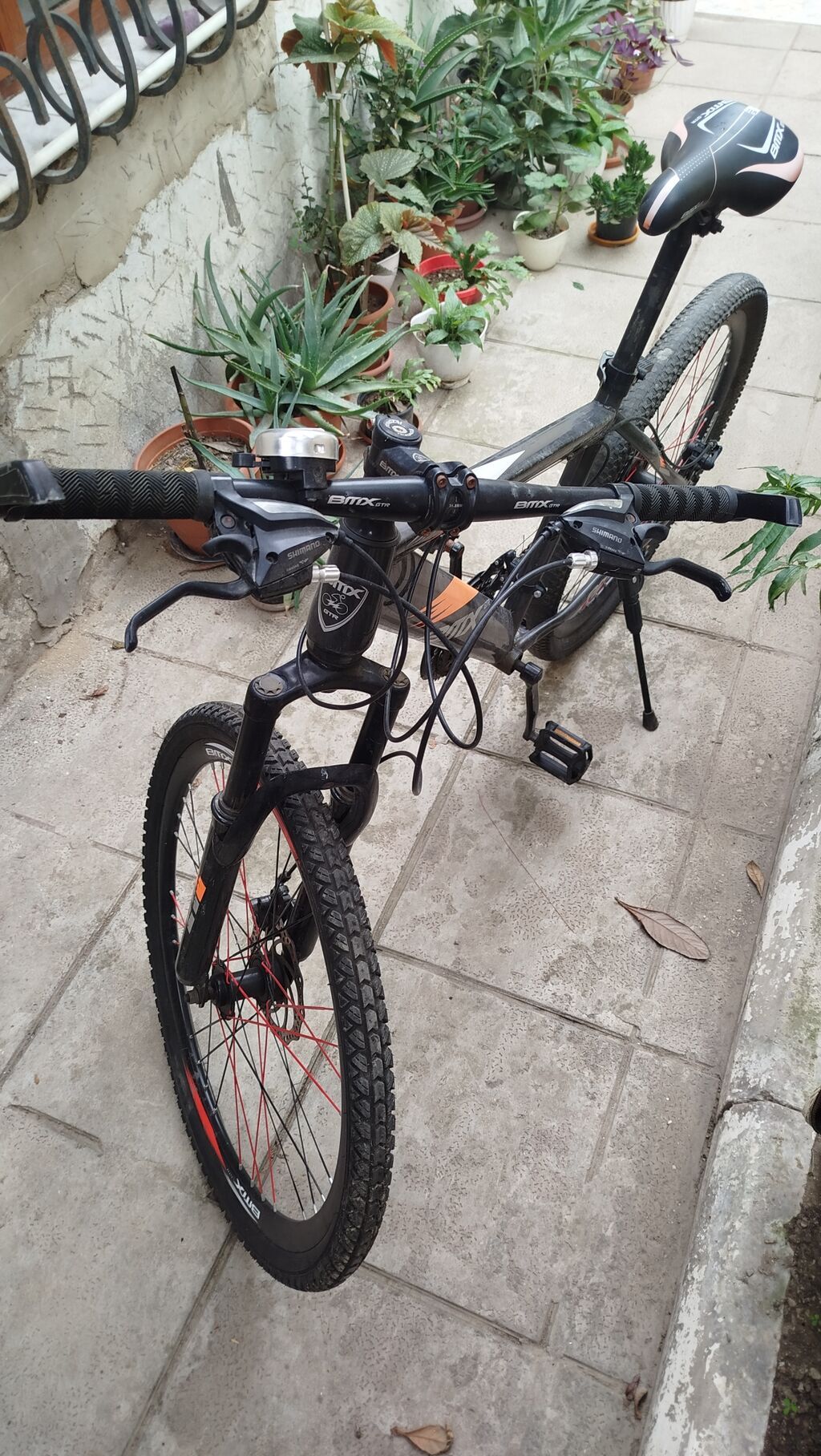 BMX GTR dağ velosipedi - Çərçivə: yüngül alaşımlı, rəng: qara-narıncı — Dağ velosipedləri, Bakı (3)