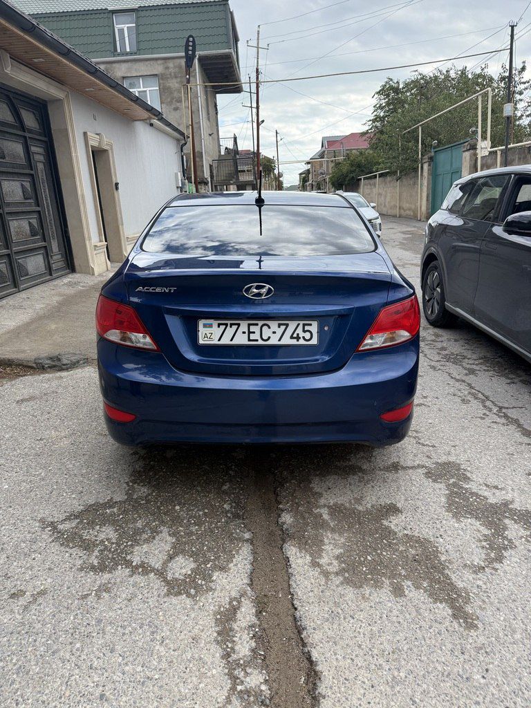 Hyundai Accent, 1.6 L, 2016 il, 220 480 km 77-EC-745 — Avtomobillər, Bakı (2)