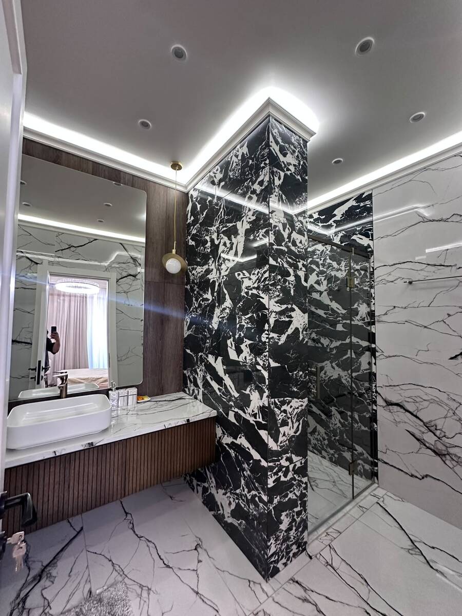İcarəyə verilir 4 otaqlı yeni tikili 220 m² — Mənzil, Bakı (9)