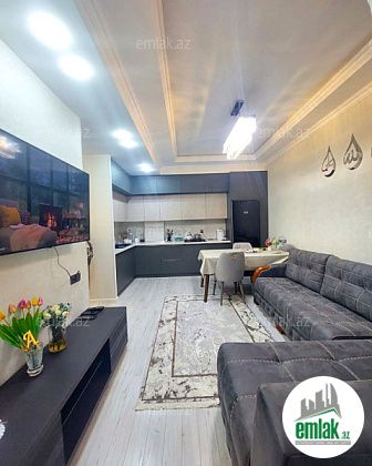 Satılır 2 otaqlı 60.5 m² yeni tikili Şah İsmayıl Xətai m — Mənzil (3)