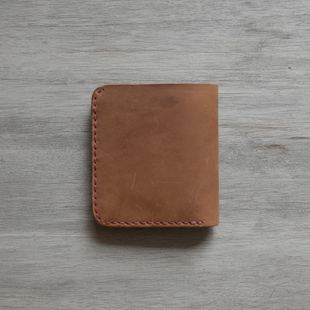 Pul kisəsi Fabrika1972 CB-014 qəhvəyi, dəri, 10.5x9.5 sm — Mallar, Bakı (2)