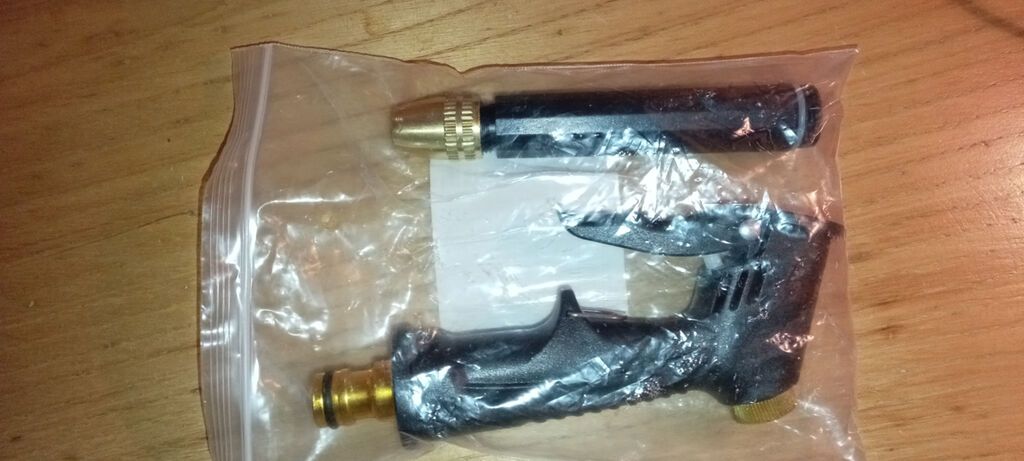 Yüksək təzyiqli su şlanqı üçün tapança tipli başlıq. - Material — Suvarma avadanlığı, Bakı (5)