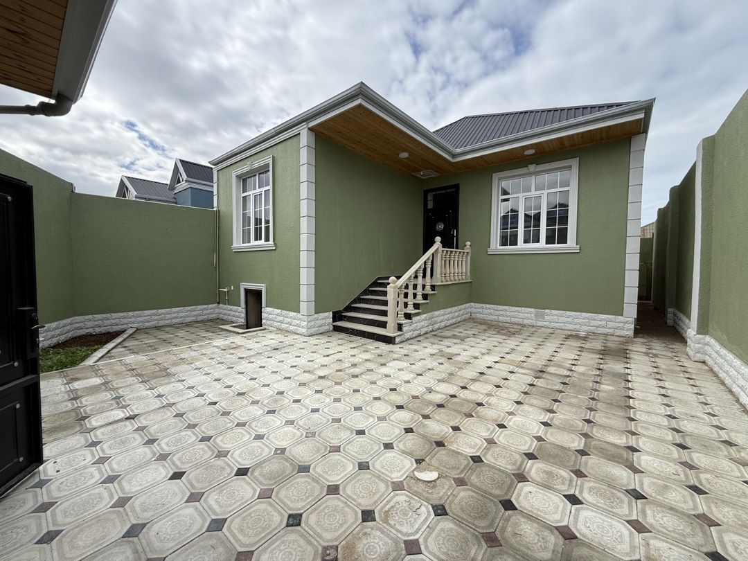 Satılır 3 otaqlı həyət evi/bağ evi 100 m² — Ev, villa, Bakı (2)