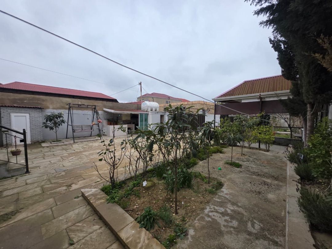 Satılır 4 otaqlı həyət evi/bağ evi 100 m² — Ev, villa, Bakı (6)