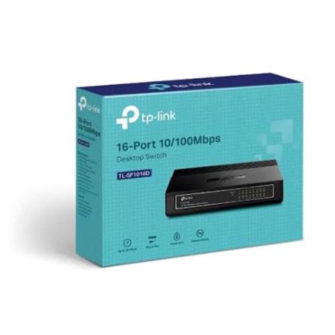 TP-Link Desktop Switch 16 port 10/100Mbps TL-SF1016D — Comprador