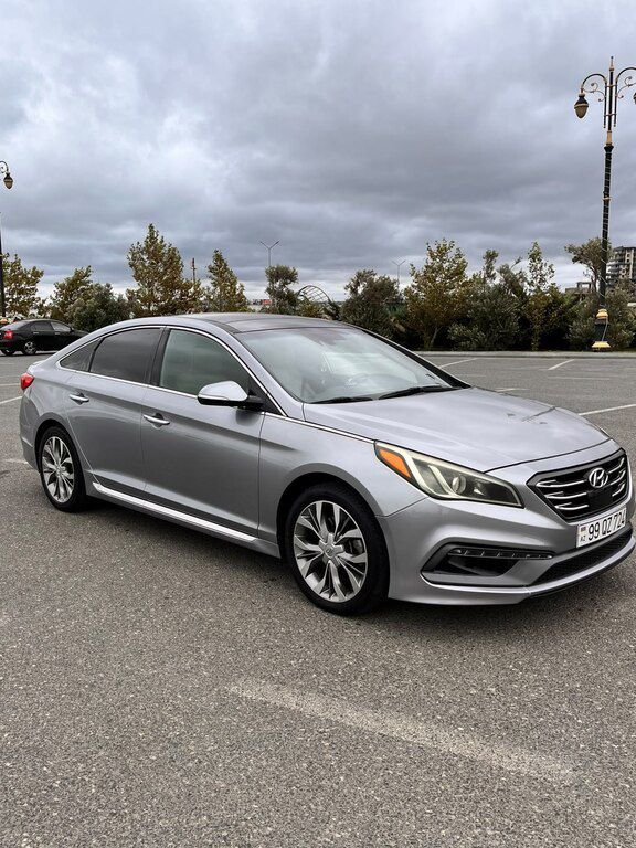 Hyundai Sonata, 2.0 L, 2017 il, 105 000 km 99-QZ-724 — Avtomobillər, Bakı (4)