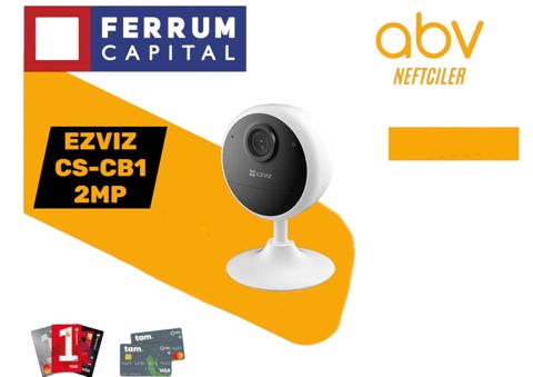 Ezvız CS-CB1 2MP IR 5M WiFi Battery Two-Way talk Mini indoor Kamera — Bakı
