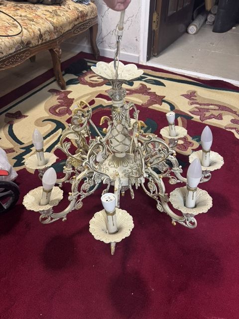 Çılçıraq, 6 lampa, Metal — Digah