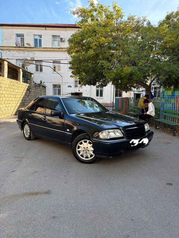 Mercedes C 240, 2.4 L, 1999 il, 425 623 km — Avtomobillər, Sumqayıt (3)
