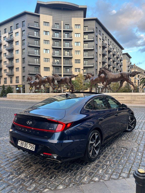 Hyundai Sonata, 1.6 L, 2021 il, 79 332 km 77-HR-772 — Avtomobillər, Bakı (7)