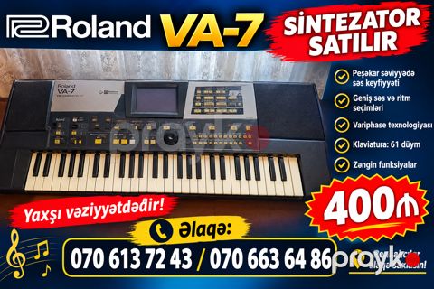 Roland VA-7 Sintezator — Bakı
