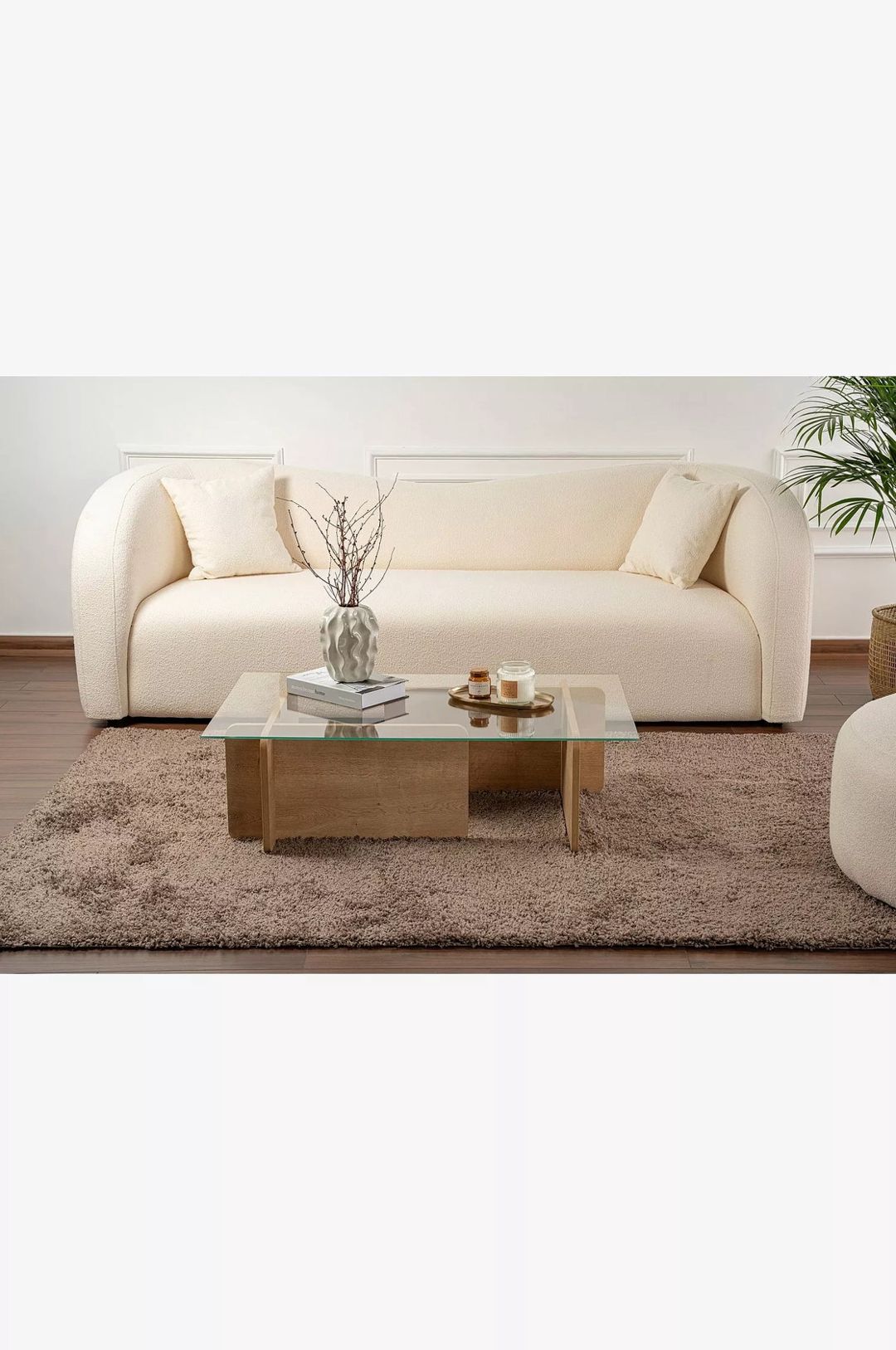 Jurnal masası Elegant Wood ZARR994, laminat, bej, 65x105x30 sm — Jurnal masaları, Bakı (2)