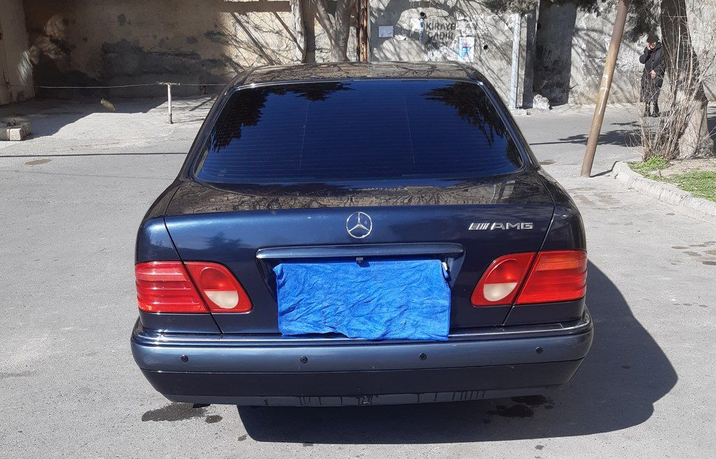 Mercedes E 200, 2.0 L, 1998 il, 420 000 km — Avtomobillər, Bakı (6)