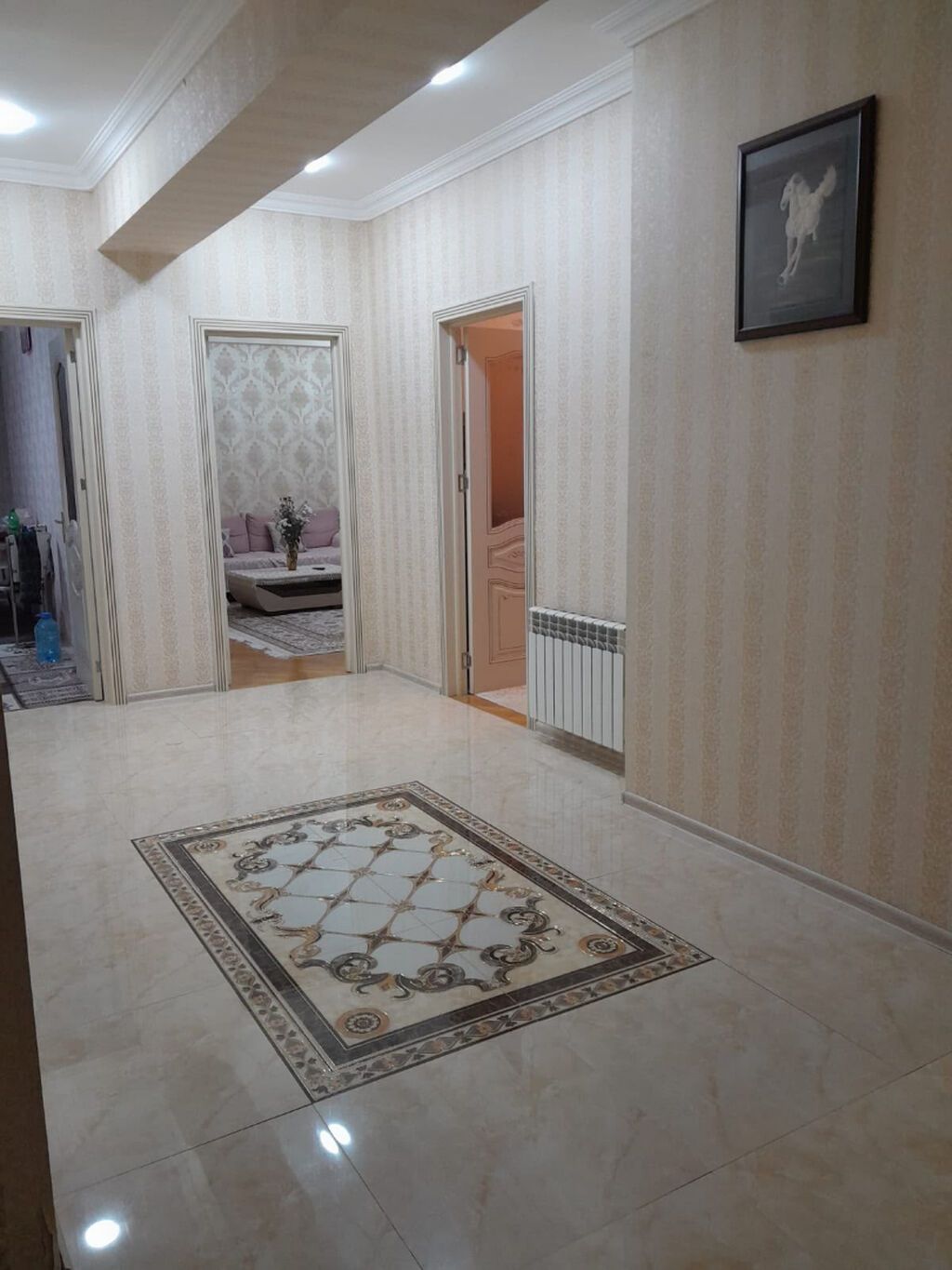 3 otaqlı, Yeni tikili, 132 kv. m — Mənzil, Bakı (2)