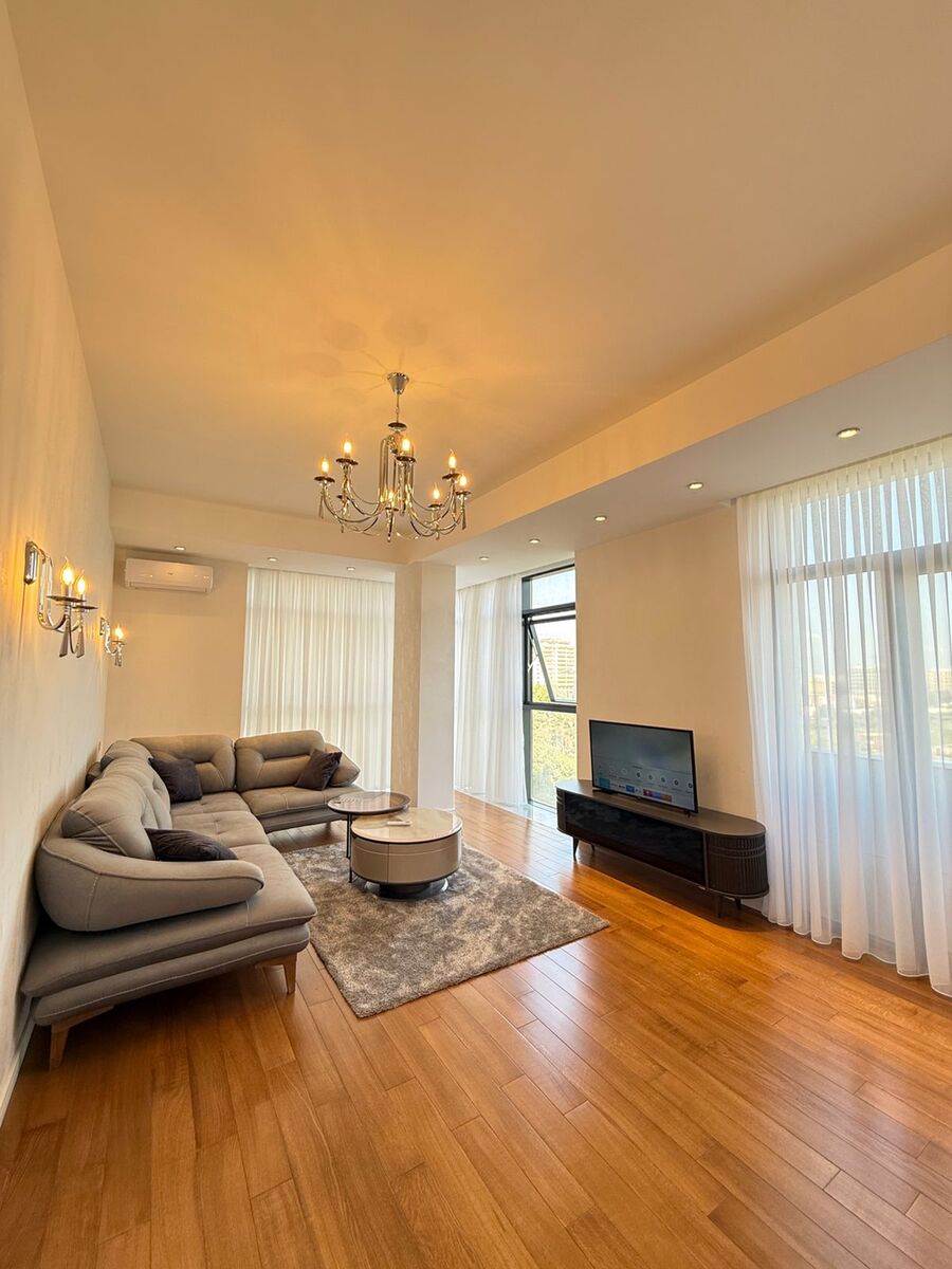 İcarəyə verilir 2 otaqlı yeni tikili 80 m² — Mənzil, Bakı (2)