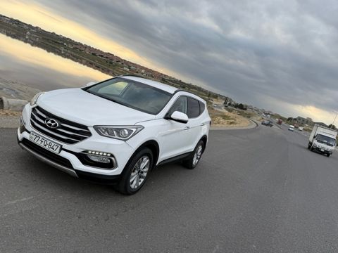Hyundai Santa Fe, 2.0 L, 2015 il, 143 000 km — Bakı