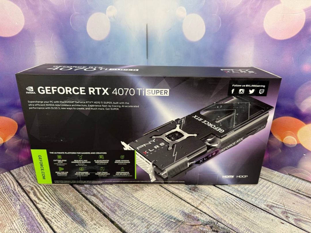 PNY RTX 4070 Ti Super Verto OC 16GB — Kompüterlər və noutbuklar, Bakı (2)
