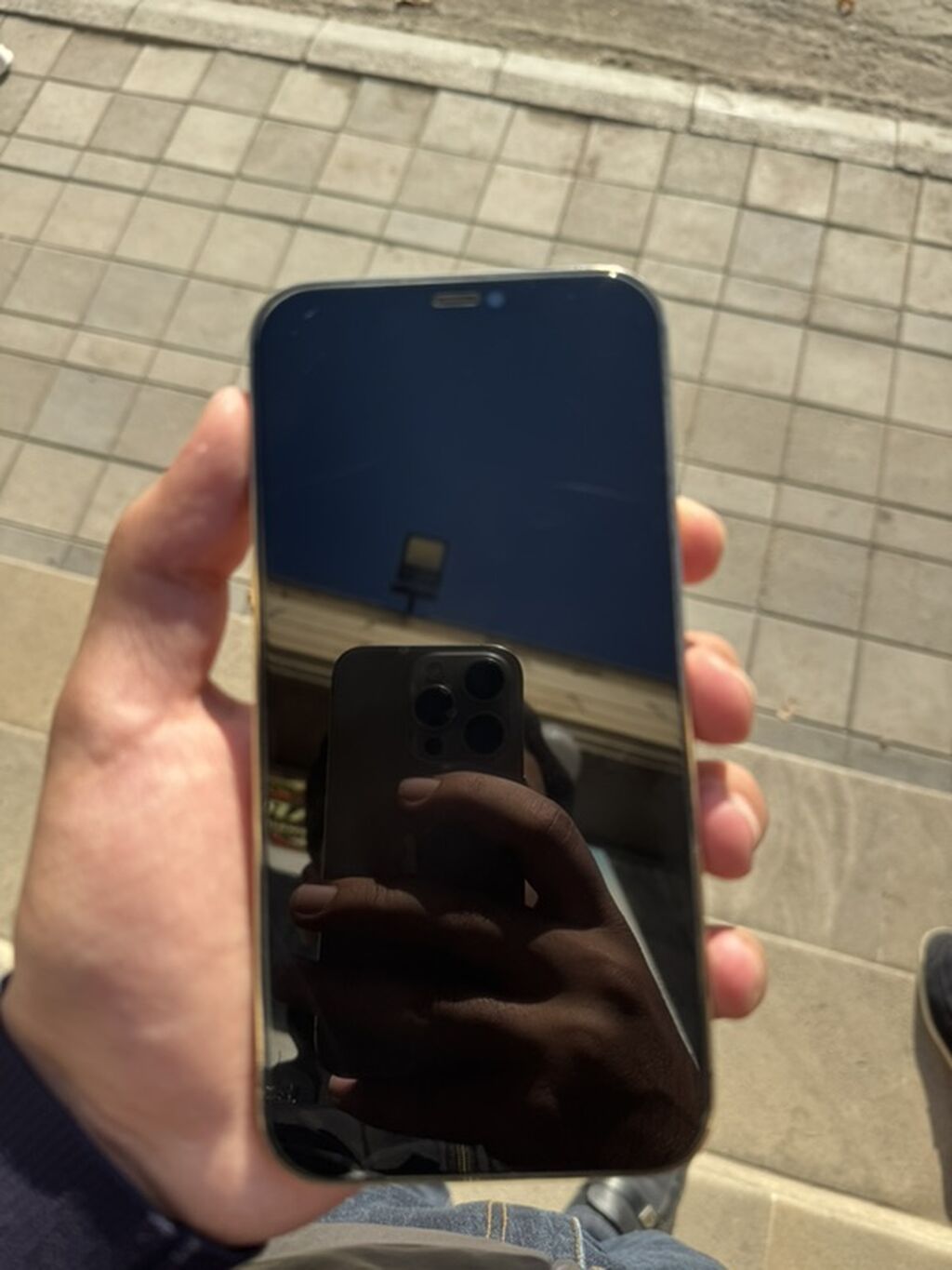 IPhone 12 Pro Max, 128 GB, Gümüşü, Face ID — Apple iPhone, Gəncə (2)