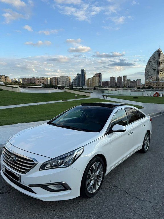 Hyundai Sonata, 2.0 L, 2016 il, 143 000 km — Avtomobillər, Bakı (4)