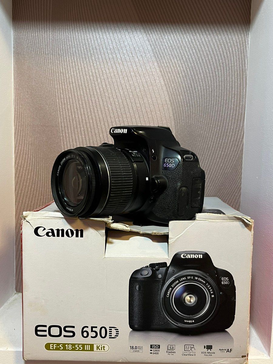 Fotoaparat Canon 650D — Foto və video texnikası, Bakı (2)