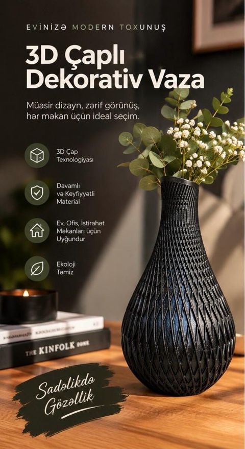 Dekorativ güldan — Bakı