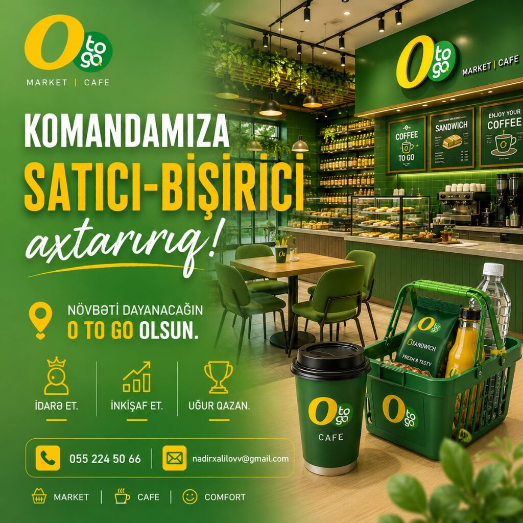 Satış məsləhətçisi tələb olunur, 18-29 yaş, 1 ildən az təcrübə, Ayda 2 dəfə ödəniş — Satış, Bakı