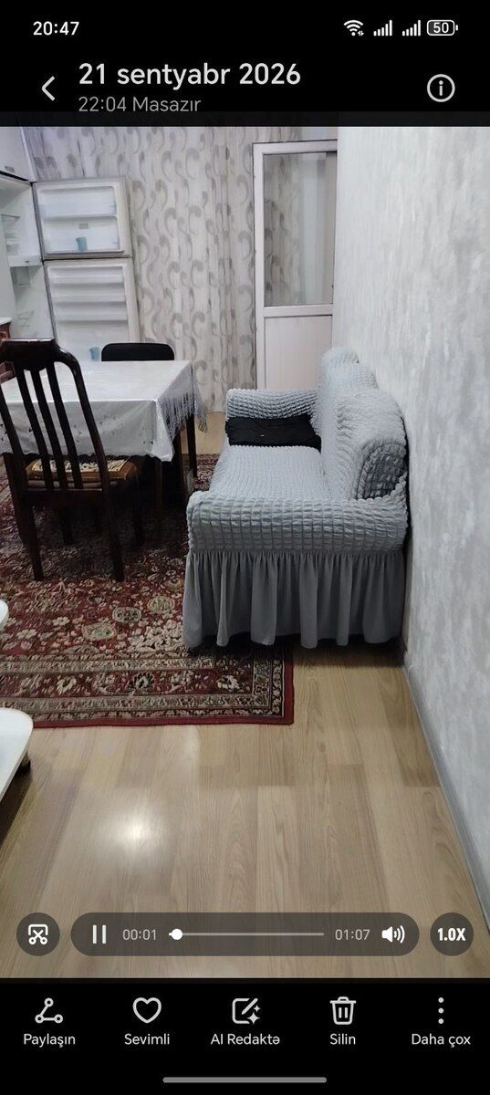 2-otaqlı yeni tikili kirayə verilir, Abşeron r., 70 m² — Mənzil, Bakı (3)