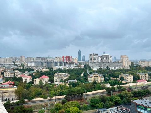 Ağ şəhər, 3 otaqlı, Yeni tikili, m. Xətai, 96 kv. m — Bakı
