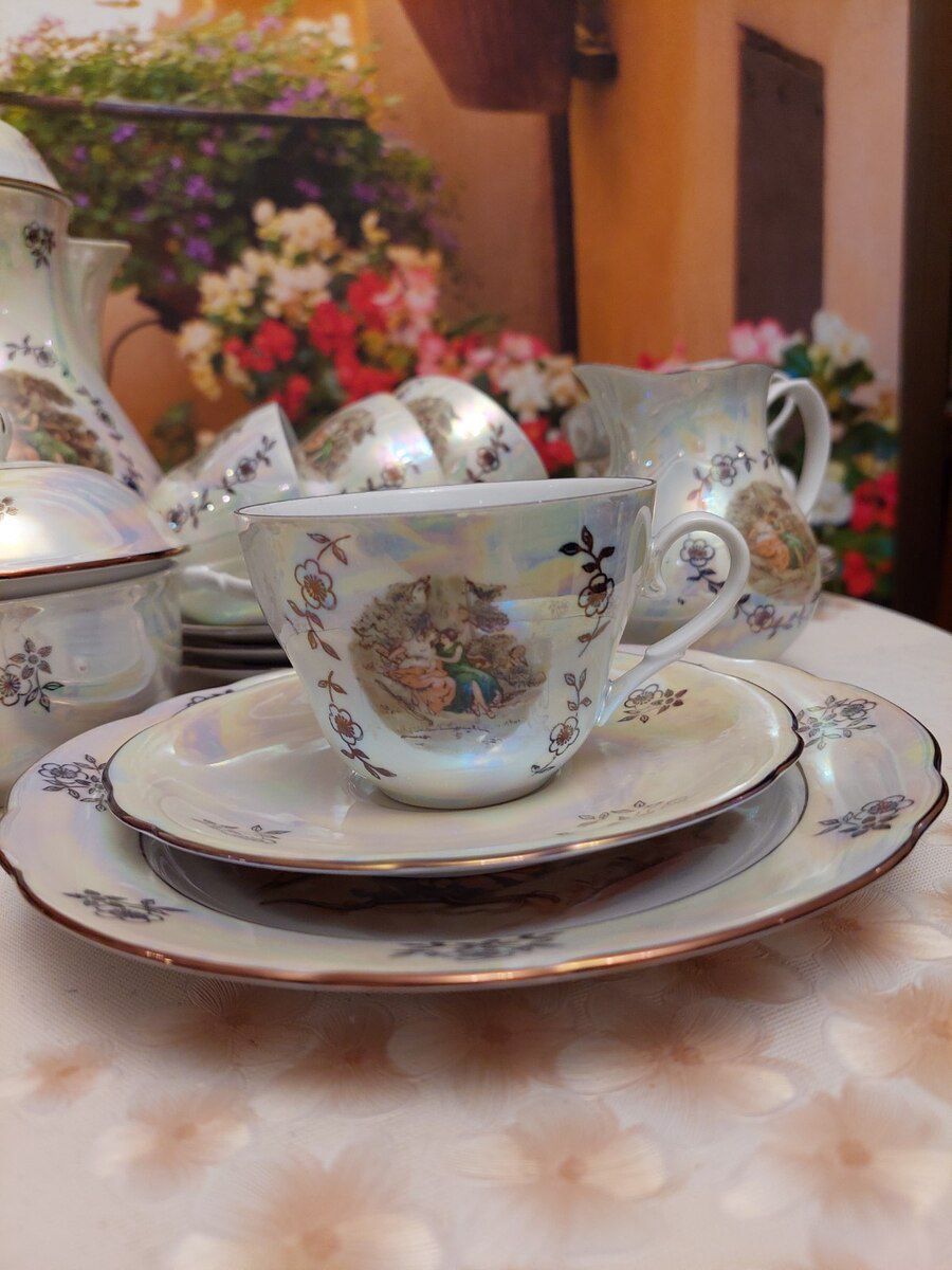 Çay servizi Madonna — Qablar və mətbəx əşyaları, Bakı (6)