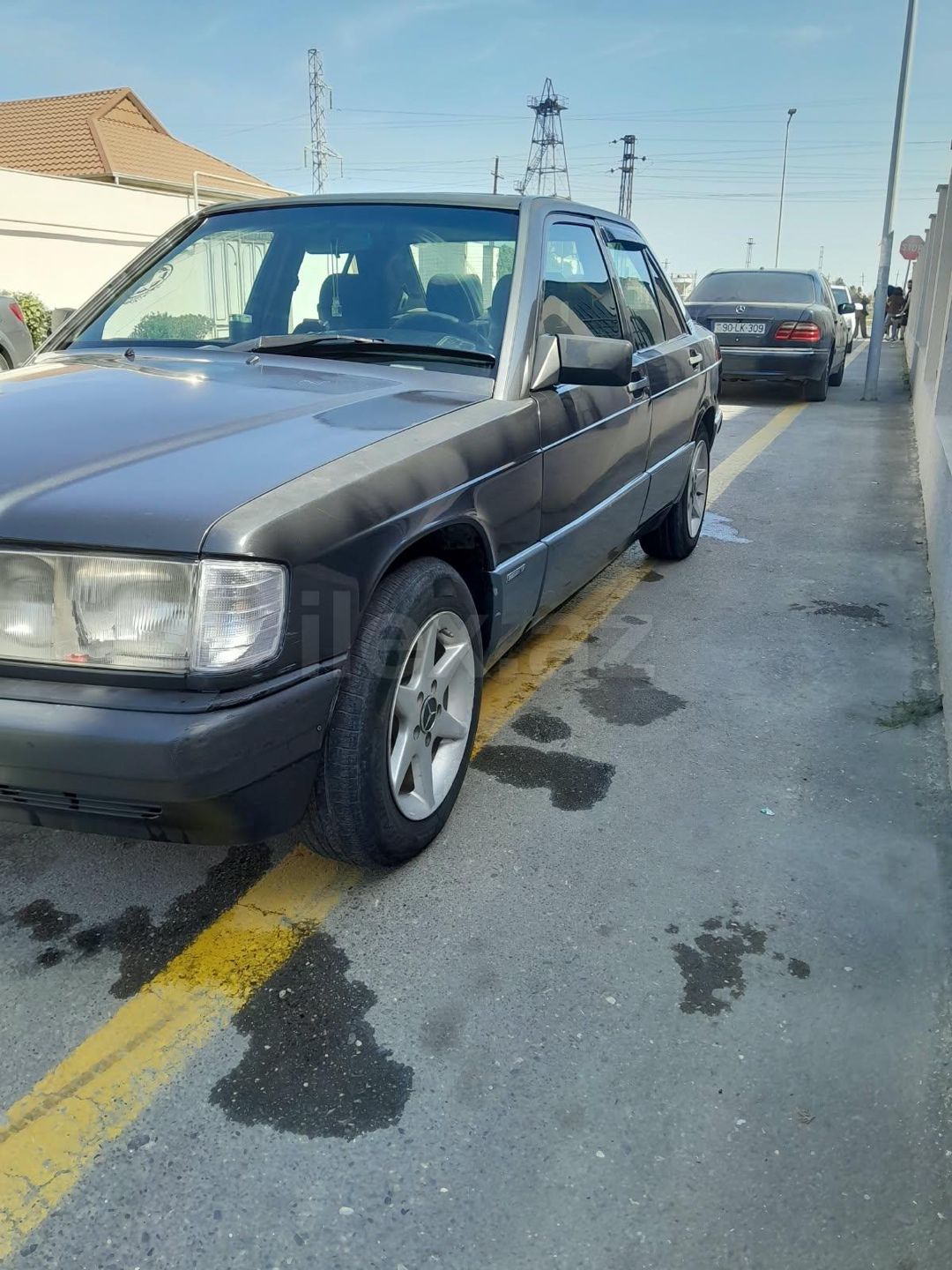 1992 Mercedes-Benz 190, 1992, 564,444 km 90-LK-309 — Avtomobillər, Bakı (2)