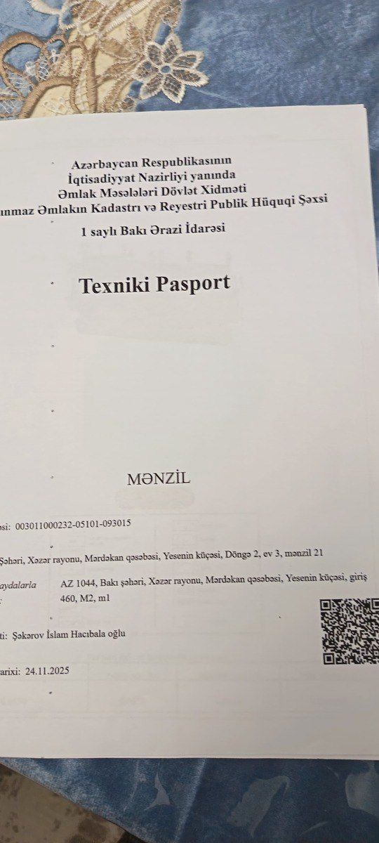 3-otaqlı mənzil, Mərdəkan qəs., 35 m² — Mənzil, Bakı (7)