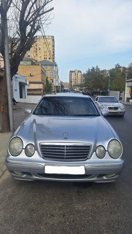 Mercedes E 270, 2.7 L, 2001 il, 630 000 km — Avtomobillər, Bakı (3)
