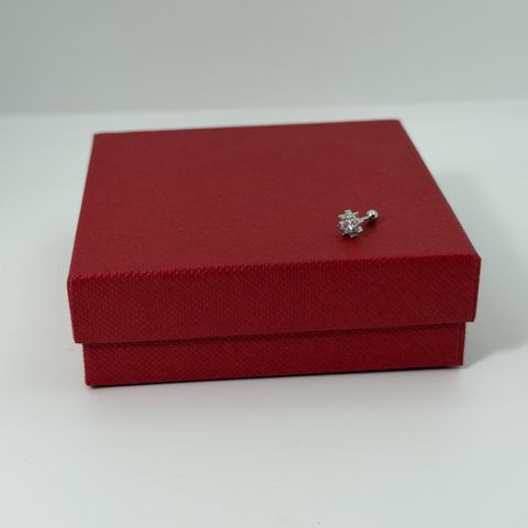 Pirsinq üçün sırğa GC986, gümüş 925 əyar — Bakı