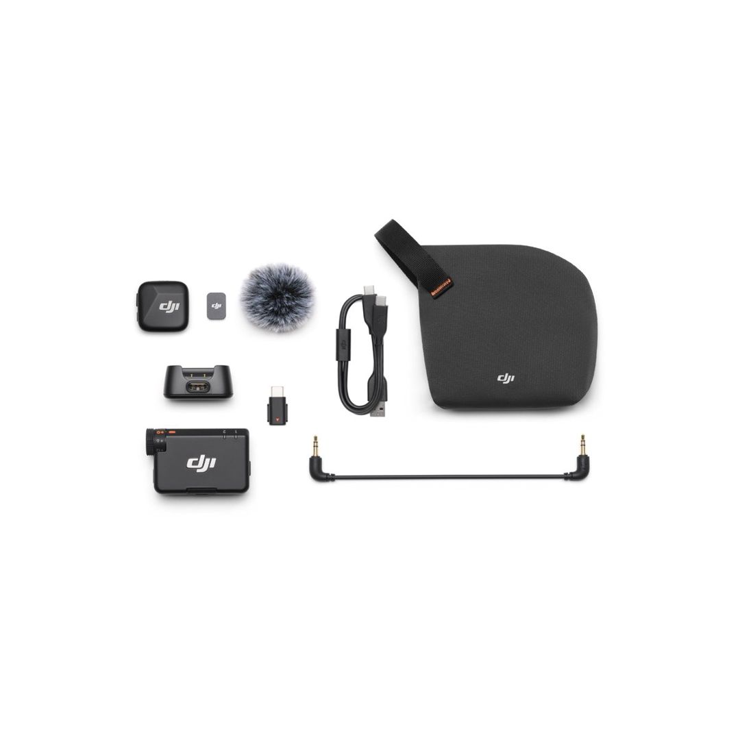 Dji mic mini 1tx 1xr yaxa mikrofonu — Səs texnikası, Bakı (3)