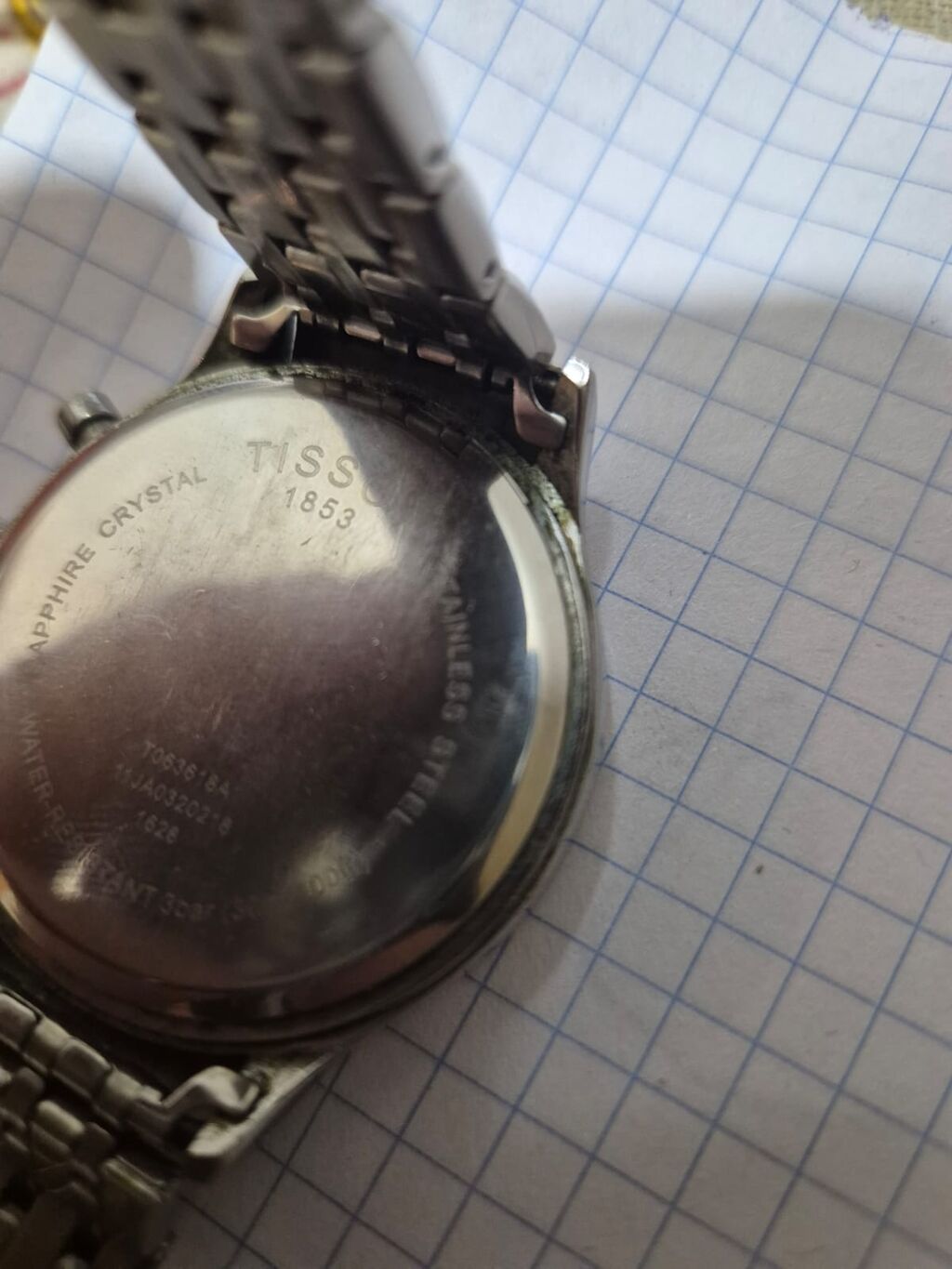 Tissot kişi qol saatı – xronoqraf, paslanmayan polad - Brend: Tissot — Qol saatları, Bakı (4)