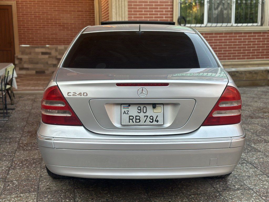 Mercedes C 240, 2.6 L, 2002 il, 200 000 km 90-RB-794 — Avtomobillər, Bakı (9)