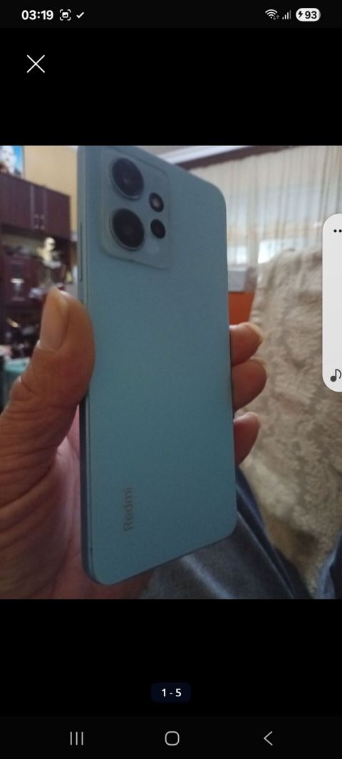 Redmi Note 12, 128 GB, rəng - Mavi, Sensor, Barmaq izi, İki sim kartlı — Bakı