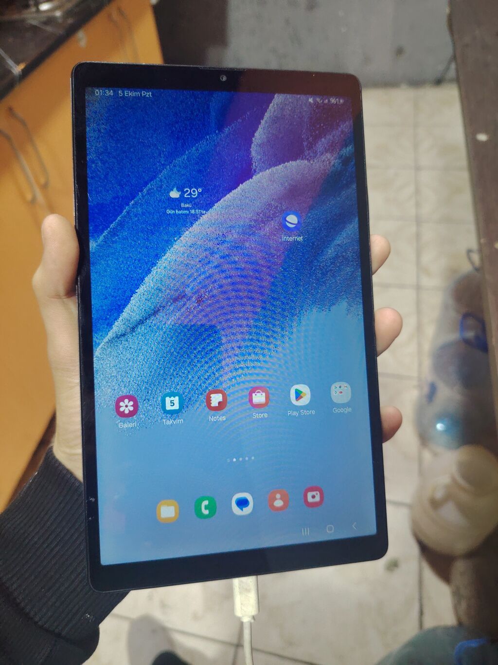 Samsung planşet Xüsusiyyətlər: - Marka/model: Samsung Galaxy Tab A — Samsung, Ağdaş (8)