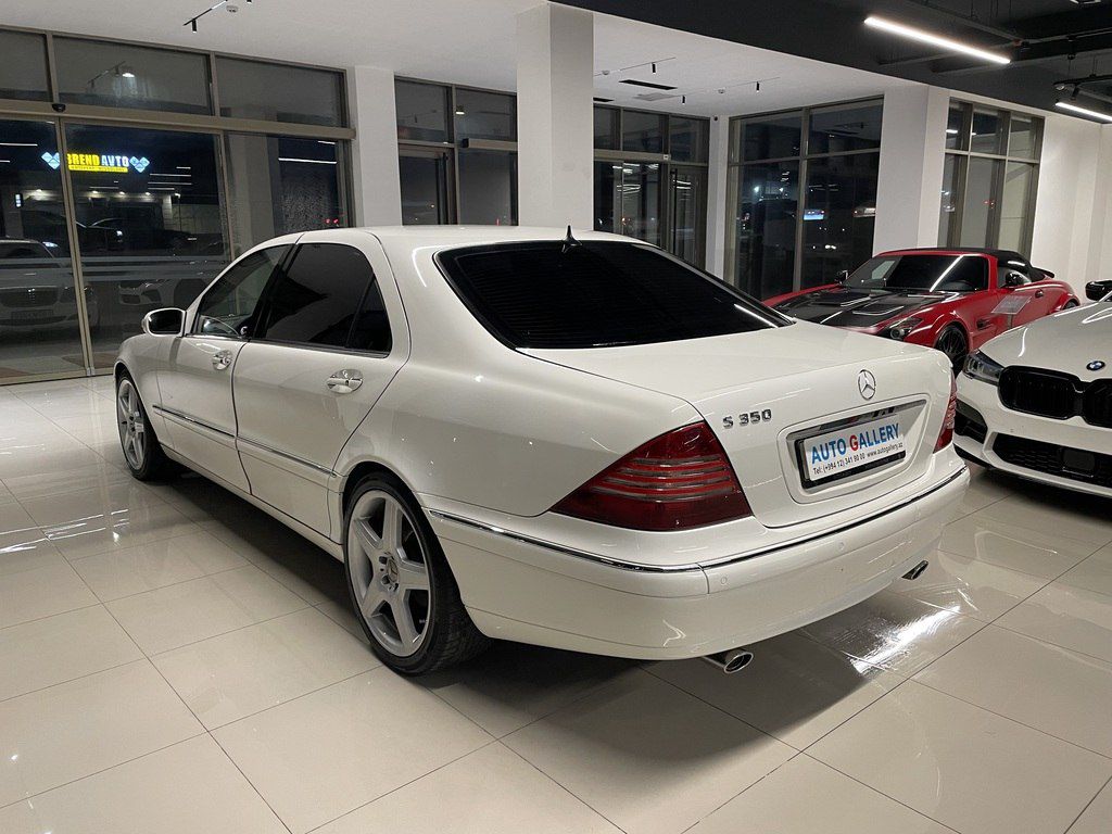 Mercedes S 350, 3.7 L, 2005 il, 314 396 km — Avtomobillər, Bakı (4)