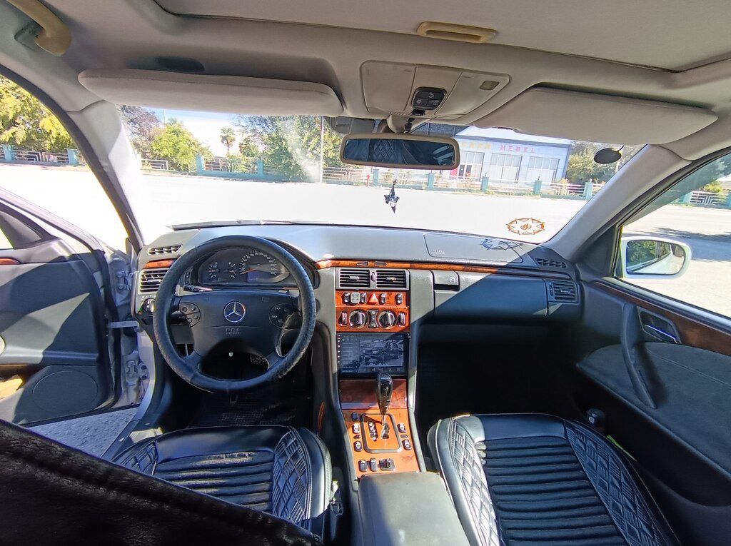 Mercedes E 220, 2.2 L, 2000 il, 446 503 km 99-BH-455 — Avtomobillər, Qazax (5)