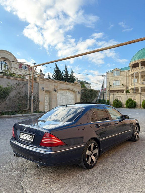 Mercedes S 320, 3.2 L, 2001 il, 428 000 km 10-VC-858 — Avtomobillər, Bakı (5)
