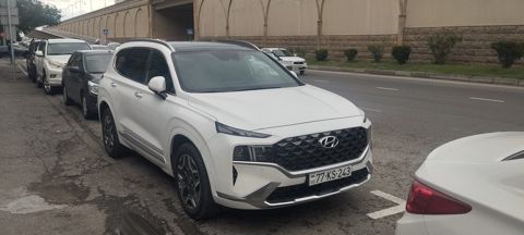 Hyundai Santa Fe, 1.6 L, 1.49 kWh, 2021 il, 76 243 km — Bakı