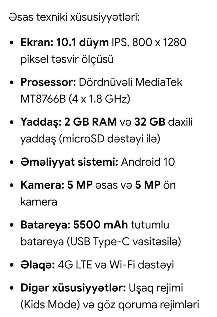 Alcatel 3T10 2020 — Planshetlər, Bakı (4)