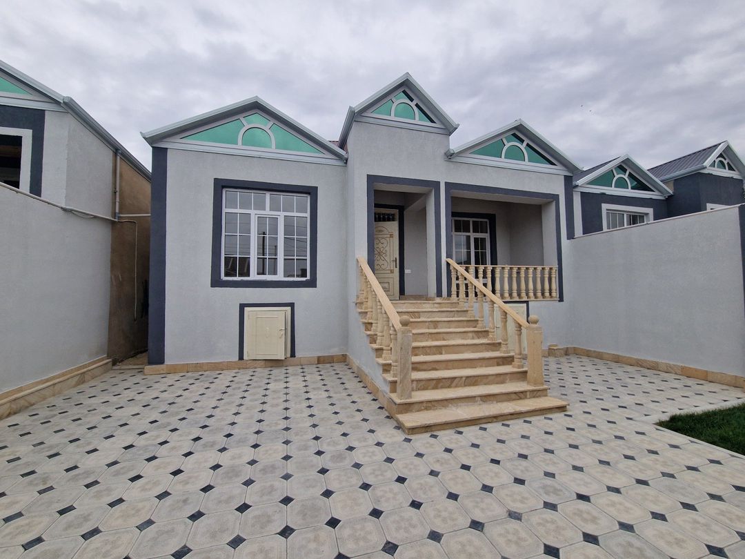 Satılır 3 otaqlı həyət evi/bağ evi 90 m² — Ev, villa, Bakı (4)