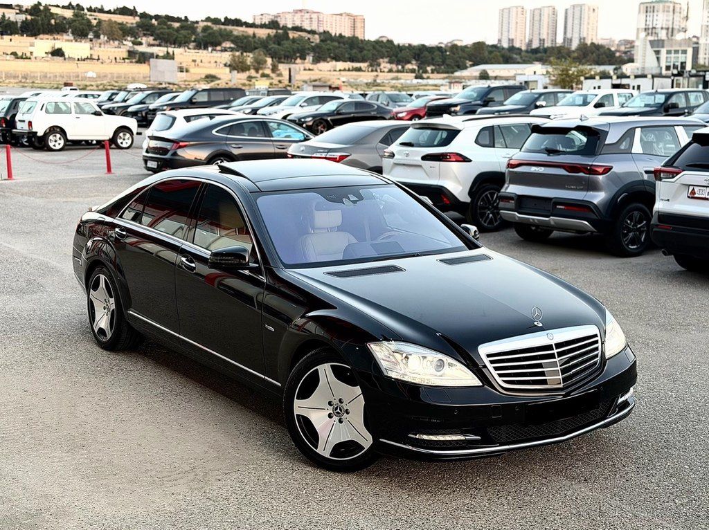Mercedes S 500, 4.7 L, 2011 il, 178 200 km — Avtomobillər, Bakı (5)