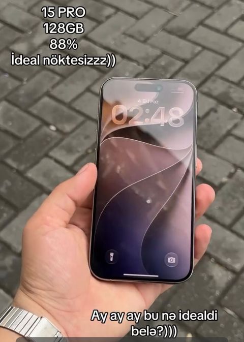 IPhone 15 Pro, 128 GB, Face ID — Bakı