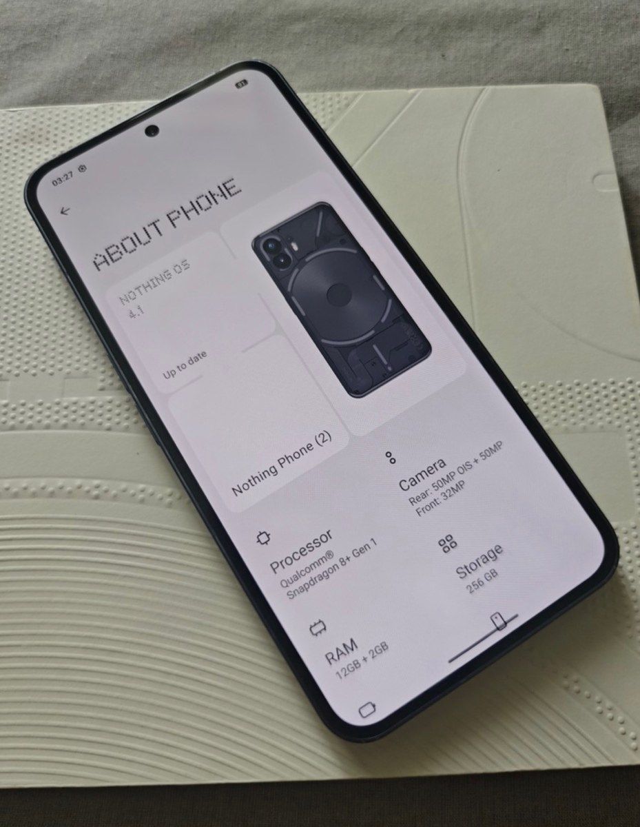 Nothing Phone (2) Dark Gray 256GB/12GB — Smartfonlar, Bakı (2)