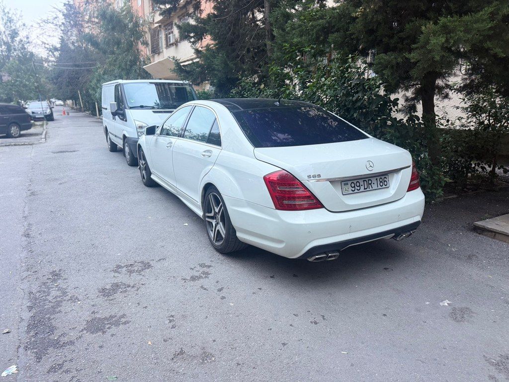 Mercedes S 350, 3.5 L, 2008 il, 185 000 km 99-DR-186 — Avtomobillər, Bakı (2)