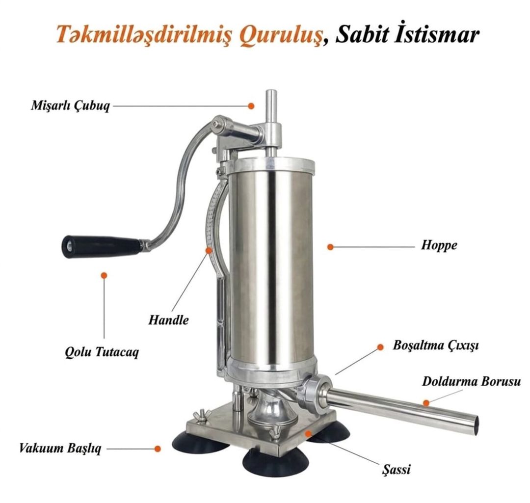 Kolbasa hazırlamaq üçün şpris aparatı — Qablar və mətbəx əşyaları, Bakı