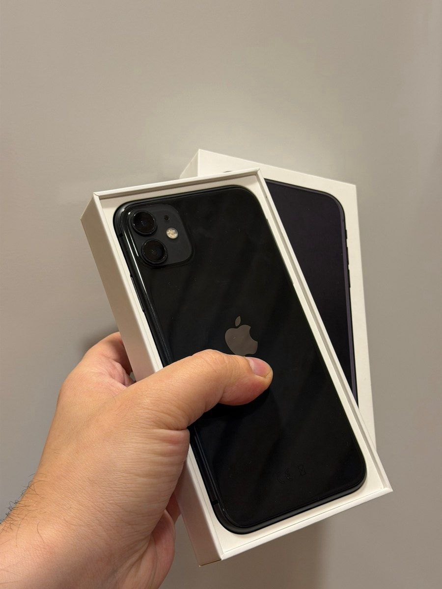 Apple iPhone 11 Black 128GB/4GB — Smartfonlar, Bakı (3)